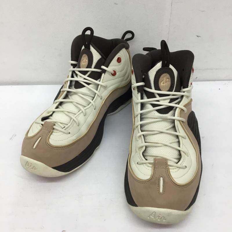 ナイキ NIKE スニーカー スニーカー FB8885-100 Air Penny 2 Sesame and Coconut Milk 28.5cm ロゴ、文字 茶 / ブラウン / X ベージュ / ベージュ /  メンズ USED 古着 中古 10144461