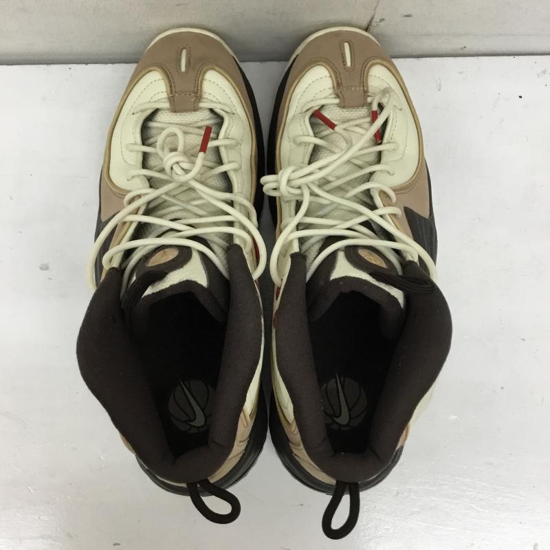ナイキ NIKE スニーカー スニーカー FB8885-100 Air Penny 2 Sesame and Coconut Milk 28.5cm ロゴ、文字 茶 / ブラウン / X ベージュ / ベージュ /  メンズ USED 古着 中古 10144461