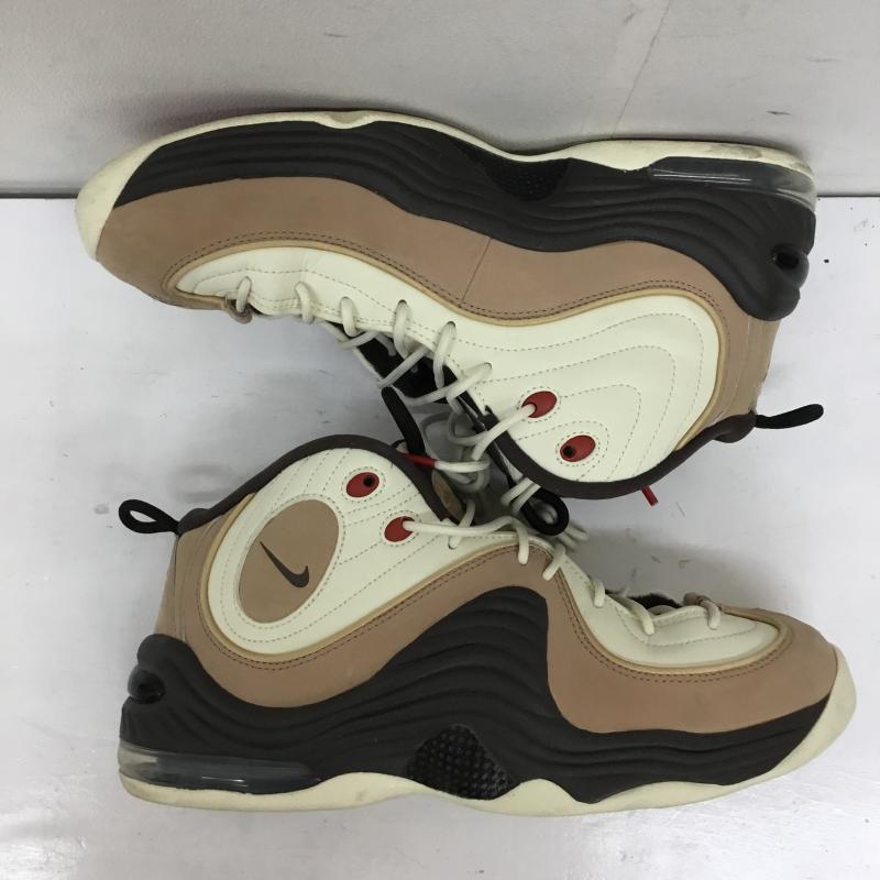 ナイキ NIKE スニーカー スニーカー FB8885-100 Air Penny 2 Sesame and Coconut Milk 28.5cm ロゴ、文字 茶 / ブラウン / X ベージュ / ベージュ /  メンズ USED 古着 中古 10144461