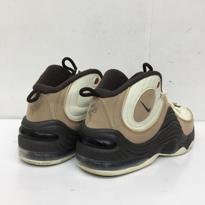 ナイキ NIKE スニーカー スニーカー FB8885-100 Air Penny 2 Sesame and Coconut Milk 28.5cm ロゴ、文字 茶 / ブラウン / X ベージュ / ベージュ /  メンズ USED 古着 中古 10144461
