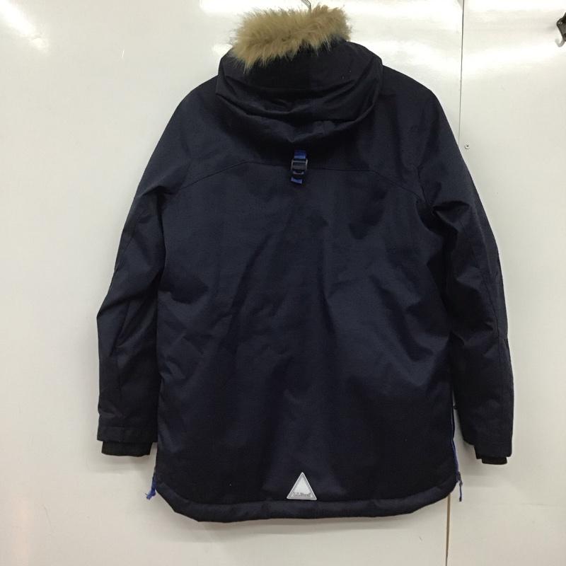 エルエルビーン L.L.Bean ジャケット、上着 ジャンパー、ブルゾン ジップアップジャケット アウター パーカージャケット XL 無地 紺 / ネイビー /  メンズ USED 古着 中古 10144473