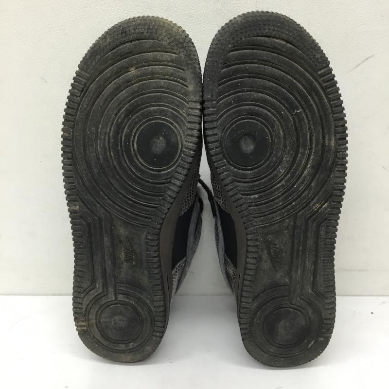 ナイキ NIKE スニーカー スニーカー HF2898-001 Air Force 1 Low Snakeskin 25.0cm  黒 / ブラック / X 茶 / ブラウン / X チャコールグレー / チャコールグレー /  レディース USED 古着 中古 10144480