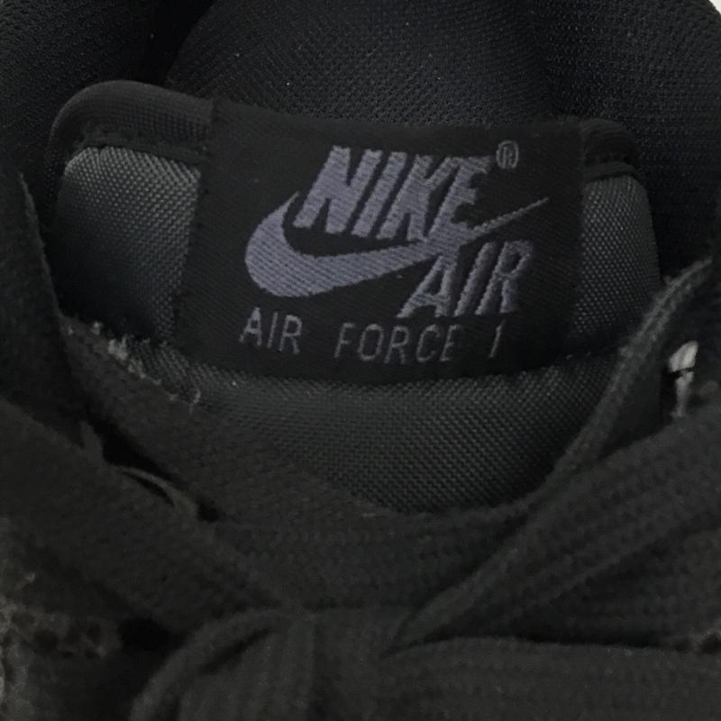 ナイキ NIKE スニーカー スニーカー HF2898-001 Air Force 1 Low Snakeskin 25.0cm  黒 / ブラック / X 茶 / ブラウン / X チャコールグレー / チャコールグレー /  レディース USED 古着 中古 10144480