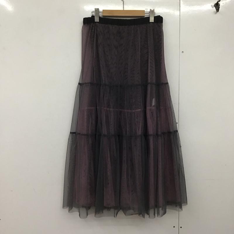 ページボーイ PAGEBOY スカート ロングスカート チュールスカート FREE 無地 マルチカラー / マルチカラー /  レディース USED 古着 中古 10144527