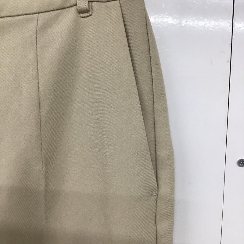 ローリーズファーム LOWRYS FARM パンツ スラックス L 無地 ベージュ / ベージュ /  レディース USED 古着 中古 10144528