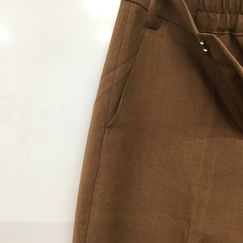 ローリーズファーム LOWRYS FARM パンツ スラックス L 無地 茶 / ブラウン /  レディース USED 古着 中古 10144530