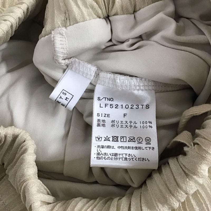 ローリーズファーム LOWRYS FARM スカート ロングスカート FREE 無地 アイボリー / アイボリー /  レディース USED 古着 中古 10144531