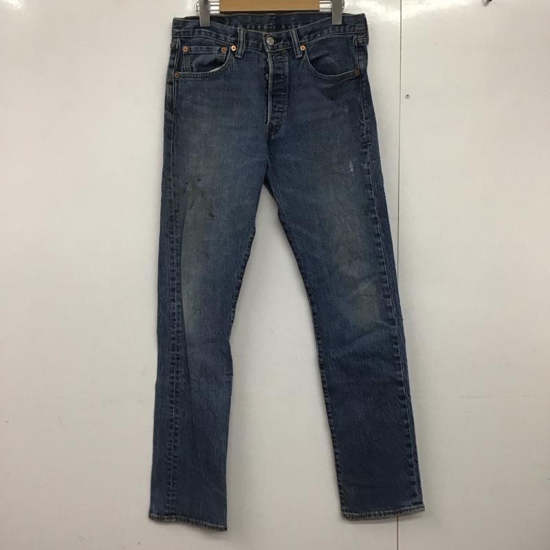 リーバイストラウスアンドコー Levi Strauss & co. パンツ デニム、ジーンズ デニムパンツ スリムパンツ カジュアルパンツ ストレッチパンツ 32インチ 無地 インディゴ / インディゴ /  メンズ USED 古着 中古 10144540