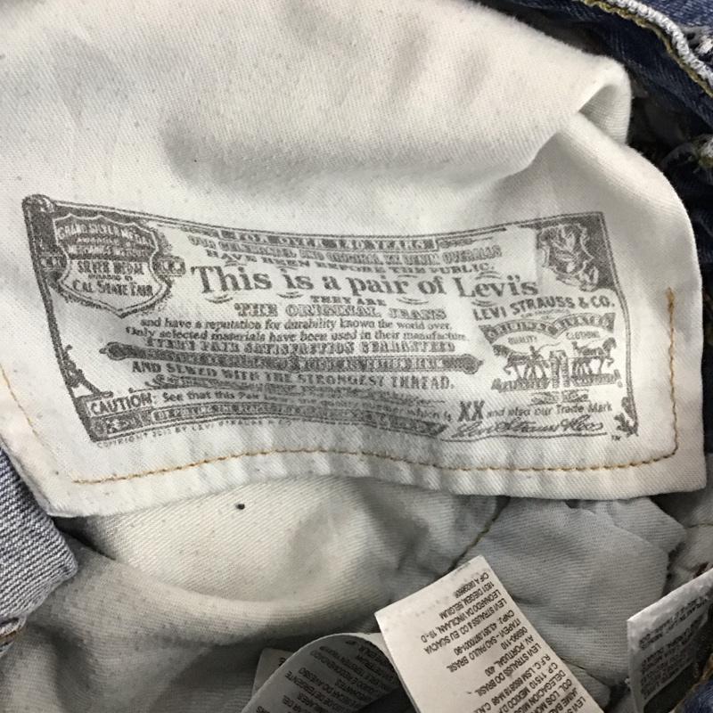 リーバイストラウスアンドコー Levi Strauss & co. パンツ デニム、ジーンズ デニムパンツ スリムパンツ カジュアルパンツ ストレッチパンツ 32インチ 無地 インディゴ / インディゴ /  メンズ USED 古着 中古 10144540