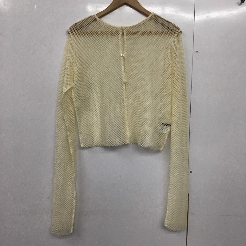 カスタネ Kastane カーディガン 長袖 FREE 無地 白 / ホワイト /  レディース USED 古着 中古 10144546