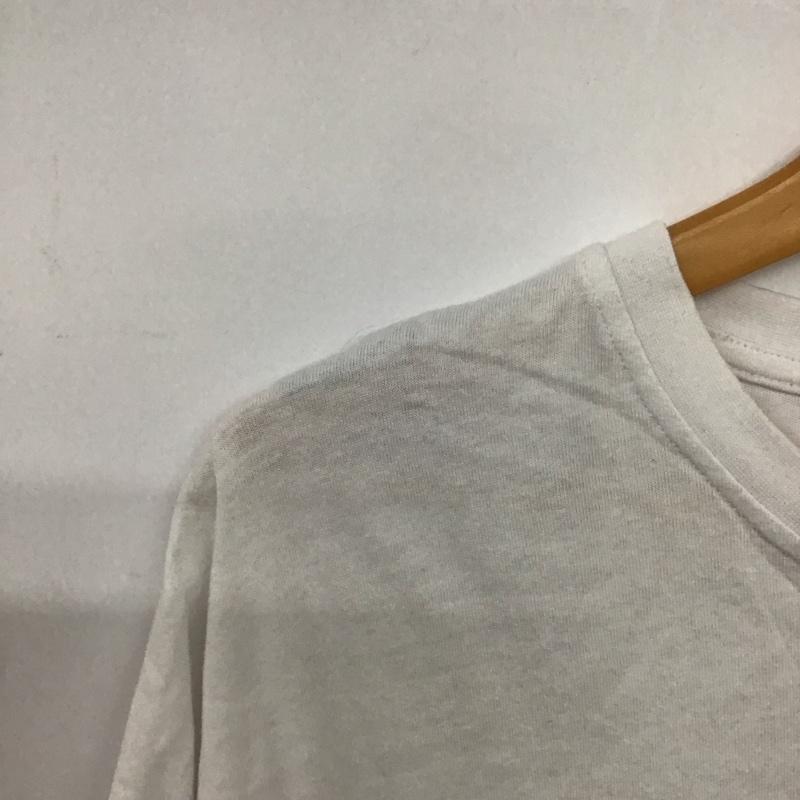 ガリスアディクション GALLIS ADDICTION Tシャツ 半袖 半袖カットソー プリントTシャツ クルーネックカットソー M プリント 白 / ホワイト /  メンズ USED 古着 中古 10144557