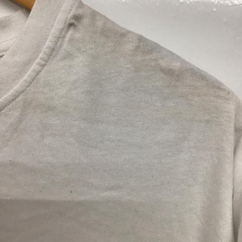 ガリスアディクション GALLIS ADDICTION Tシャツ 半袖 半袖カットソー プリントTシャツ クルーネックカットソー M プリント 白 / ホワイト /  メンズ USED 古着 中古 10144557