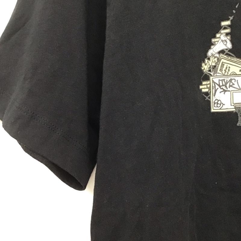 ナイキ NIKE Tシャツ 半袖 dd0796-010 OCシーズナルFRANスウッシュ プリントTシャツ M ロゴ、文字 黒 / ブラック /  メンズ USED 古着 中古 10144567