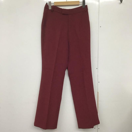 ローリーズファーム LOWRYS FARM パンツ スラックス L 無地 えんじ / ワインレッド /  レディース USED 古着 中古 10144571