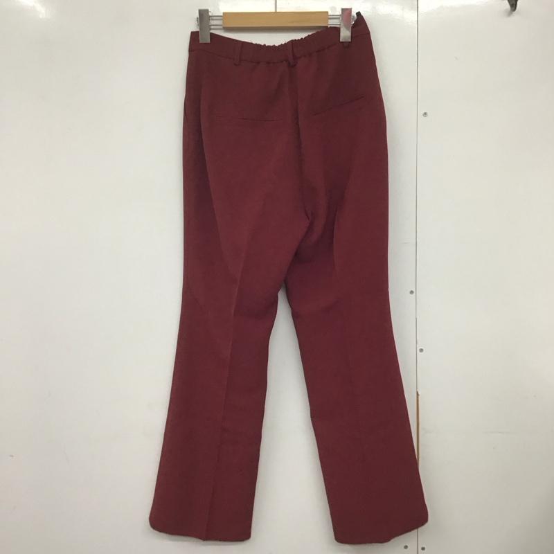 ローリーズファーム LOWRYS FARM パンツ スラックス L 無地 えんじ / ワインレッド /  レディース USED 古着 中古 10144571