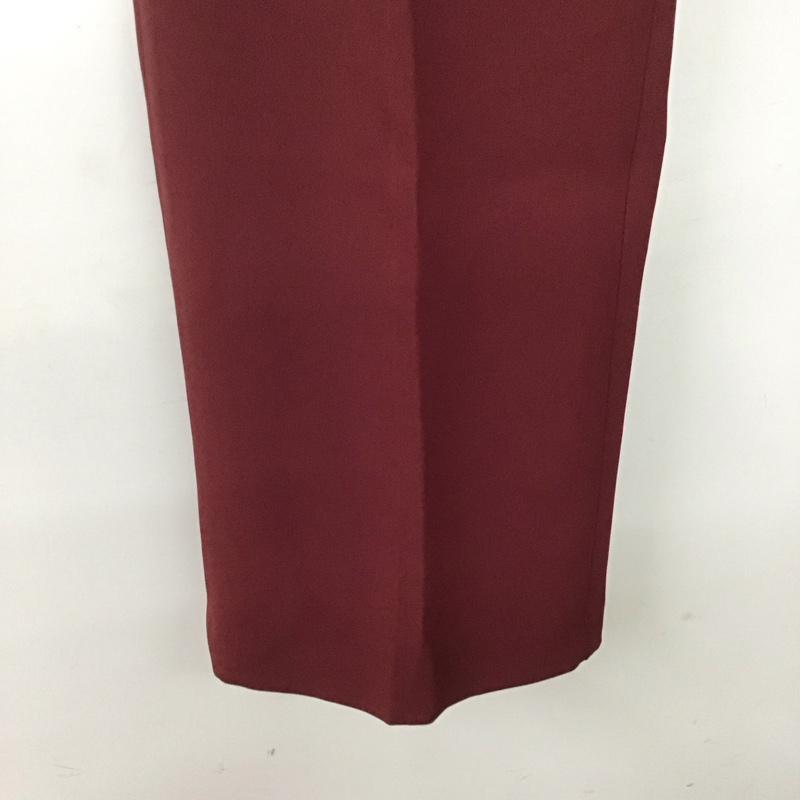 ローリーズファーム LOWRYS FARM パンツ スラックス L 無地 えんじ / ワインレッド /  レディース USED 古着 中古 10144571