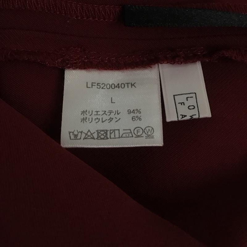 ローリーズファーム LOWRYS FARM パンツ スラックス L 無地 えんじ / ワインレッド /  レディース USED 古着 中古 10144571