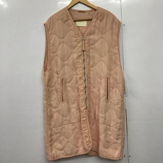 インアット INNAT ベスト ベスト ライナーベスト ジップアップベスト 3 無地 桃 / ピンク /  メンズ USED 古着 中古 10144605