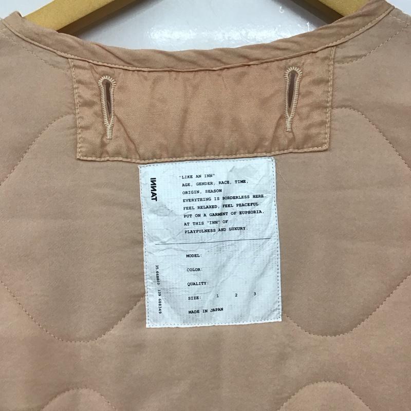 インアット INNAT ベスト ベスト ライナーベスト ジップアップベスト 3 無地 桃 / ピンク /  メンズ USED 古着 中古 10144605