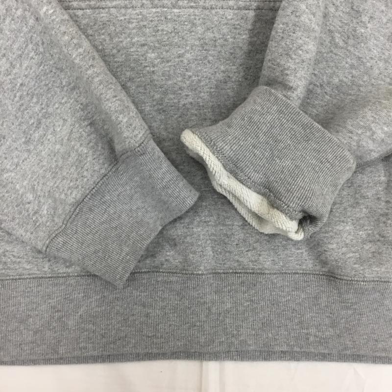 ブラックアイパッチ Black eye patch パーカー 長袖 XL ロゴ、文字 X プリント 灰 / グレー /  メンズ USED 古着 中古 10144620