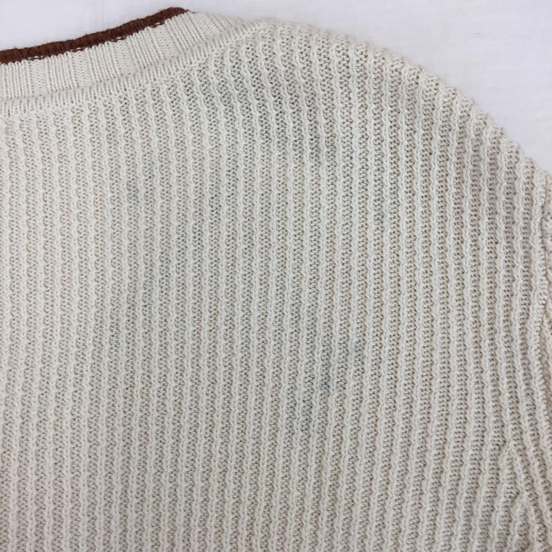 ローリーズファーム LOWRYS FARM カーディガン 長袖 LF623703AD FREE  茶 / ブラウン / X アイボリー / アイボリー /  レディース USED 古着 中古 10144624