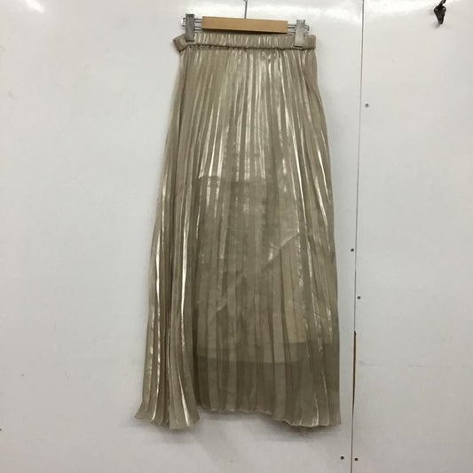 ローリーズファーム LOWRYS FARM スカート ロングスカート LF520026TS プリーツスカート FREE 無地 アイボリー / アイボリー /  レディース USED 古着 中古 10144675
