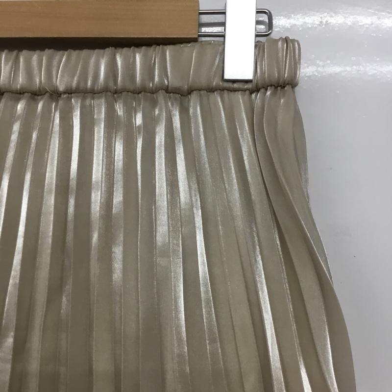 ローリーズファーム LOWRYS FARM スカート ロングスカート LF520026TS プリーツスカート FREE 無地 アイボリー / アイボリー /  レディース USED 古着 中古 10144675