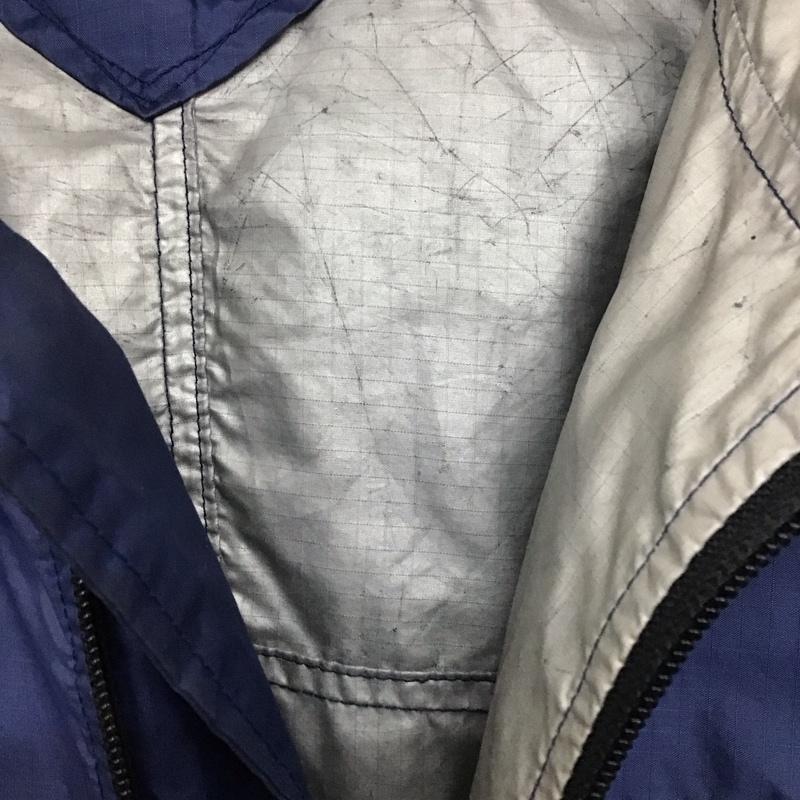 トミーヒルフィガー TOMMY HILFIGER ジャケット、上着 ジャンパー、ブルゾン ジップアップジャケット ナイロンジャケット アウター L ロゴ、文字 黒 / ブラック / X 紺 / ネイビー /  メンズ USED 古着 中古 10144740