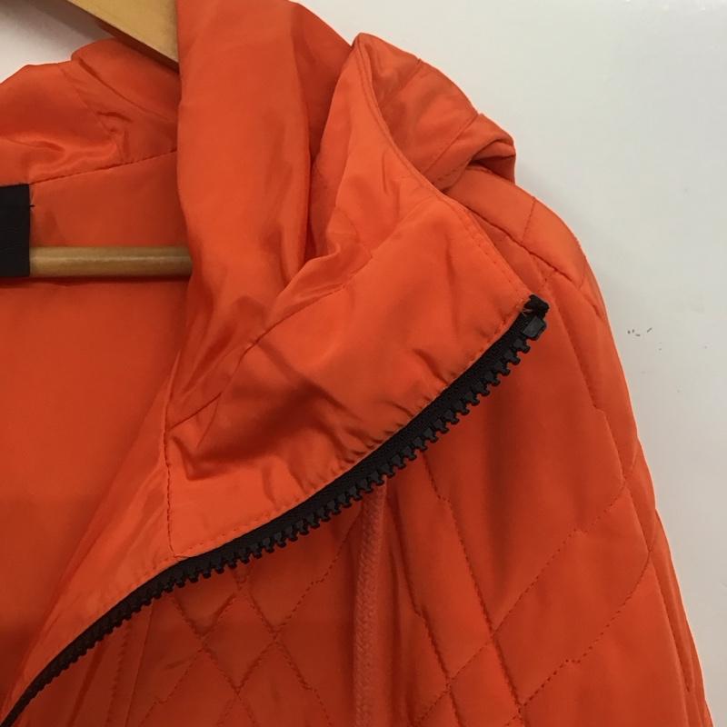 メレル MERRELL ジャケット、上着 ジャケット、ブレザー キルティングジャケット アウター プルオーバーパーカー ロゴ、文字 橙 / オレンジ /  メンズ USED 古着 中古 10144761