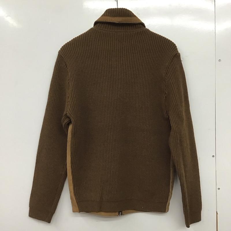 古着 USED ジャケット、上着 ジャケット、ブレザー ジップアップジャケット アウター 古着 S 無地 茶 / ブラウン /  メンズ USED 古着 中古 10144765