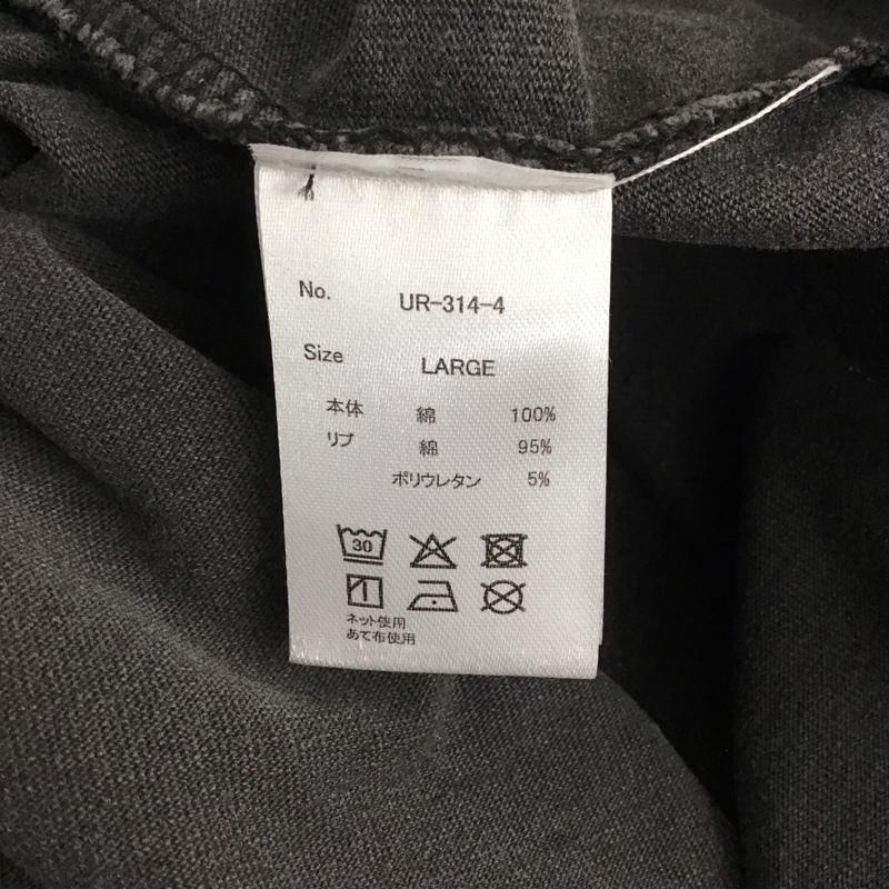 アンリラクシング unrelaxing Tシャツ 半袖 半袖カットソー プリントTシャツ クルーネックカットソー L プリント ダークグレー / ダークグレー /  メンズ USED 古着 中古 10144777