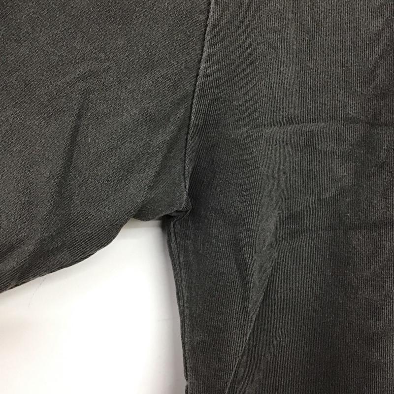 アンリラクシング unrelaxing Tシャツ 半袖 半袖カットソー プリントTシャツ クルーネックカットソー L プリント ダークグレー / ダークグレー /  メンズ USED 古着 中古 10144777