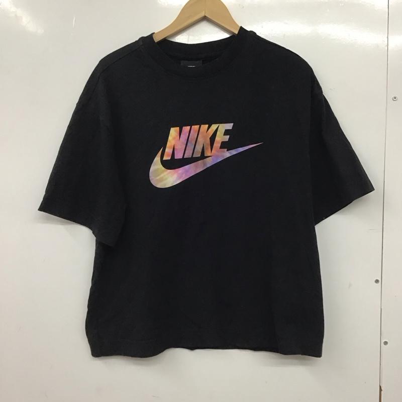 ナイキ NIKE Tシャツ 半袖 ck0248-010 ASWREACTELEMENT55HOOK 半袖カットソー M ロゴ、文字 黒 / ブラック /  メンズ USED 古着 中古 10144796