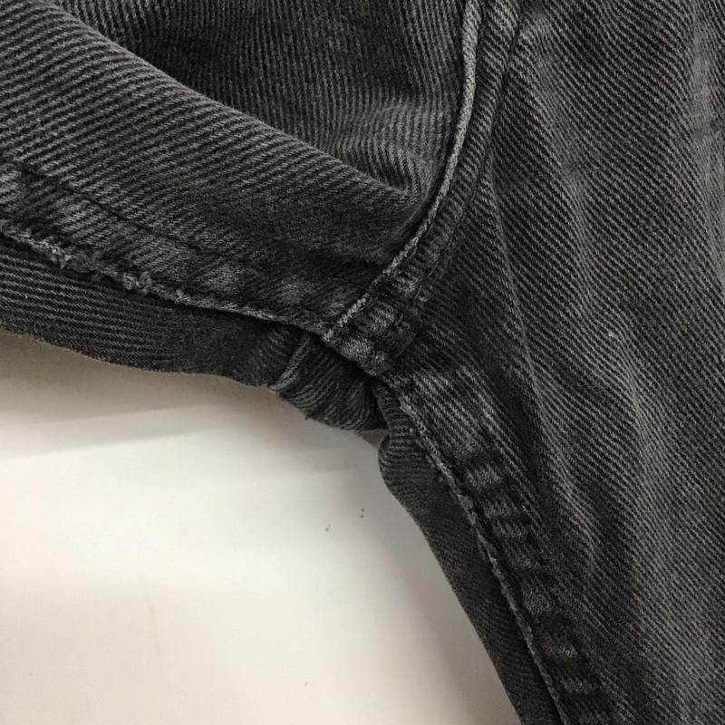 リーバイストラウスアンドコー Levi Strauss & co. パンツ デニム、ジーンズ デニムパンツ ワイドパンツ カジュアルパンツ ストレッチ 34インチ 無地 ダークグレー / ダークグレー /  メンズ USED 古着 中古 10144813