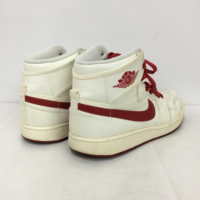 ナイキ NIKE スニーカー スニーカー 638471 102 AIR JORDAN 1 KO HIGH OG 28.5cm 28.5cm ロゴ、文字 白 / ホワイト / X 赤 / レッド /  メンズ USED 古着 中古 10144825