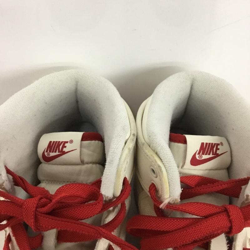 ナイキ NIKE スニーカー スニーカー 638471 102 AIR JORDAN 1 KO HIGH OG 28.5cm 28.5cm ロゴ、文字 白 / ホワイト / X 赤 / レッド /  メンズ USED 古着 中古 10144825