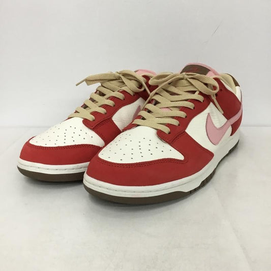 ナイキ NIKE スニーカー スニーカー FB7910 600 W DUNK LOW PRM 29.5cm 29.5cm ロゴ、文字 白 / ホワイト / X 赤 / レッド / X 桃 / ピンク / X 茶 / ブラウン /  メンズ USED 古着 中古 10144827