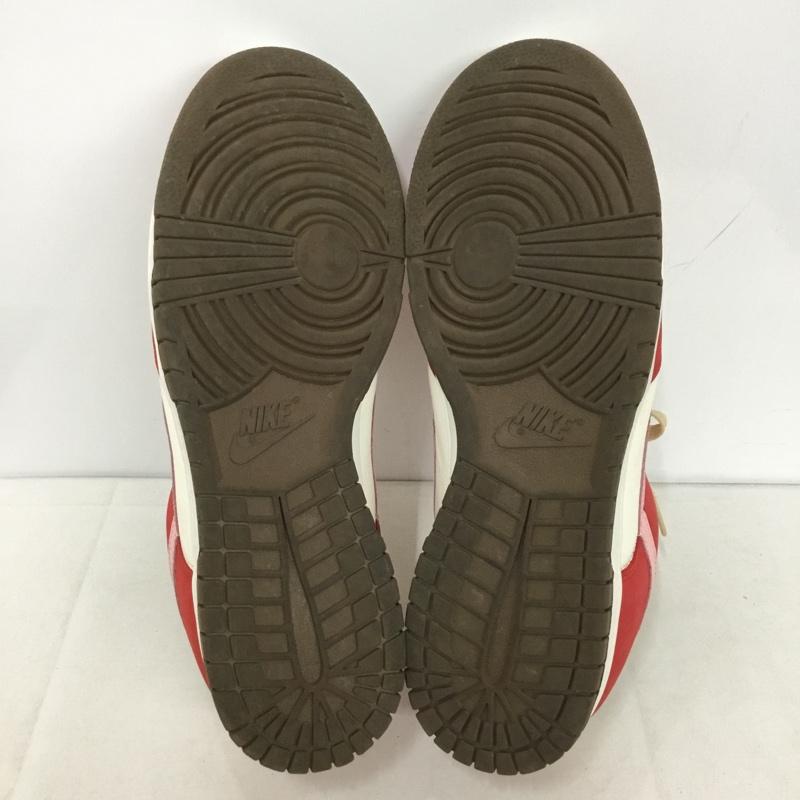 ナイキ NIKE スニーカー スニーカー FB7910 600 W DUNK LOW PRM 29.5cm 29.5cm ロゴ、文字 白 / ホワイト / X 赤 / レッド / X 桃 / ピンク / X 茶 / ブラウン /  メンズ USED 古着 中古 10144827
