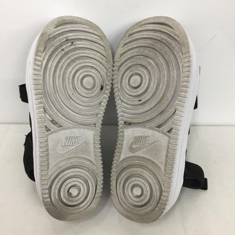 ナイキ NIKE サンダル サンダル DH0223 001 W ICON CLASSIC SANDAL 25cm 25.0cm ロゴ、文字 黒 / ブラック / X 白 / ホワイト /  レディース USED 古着 中古 10144830