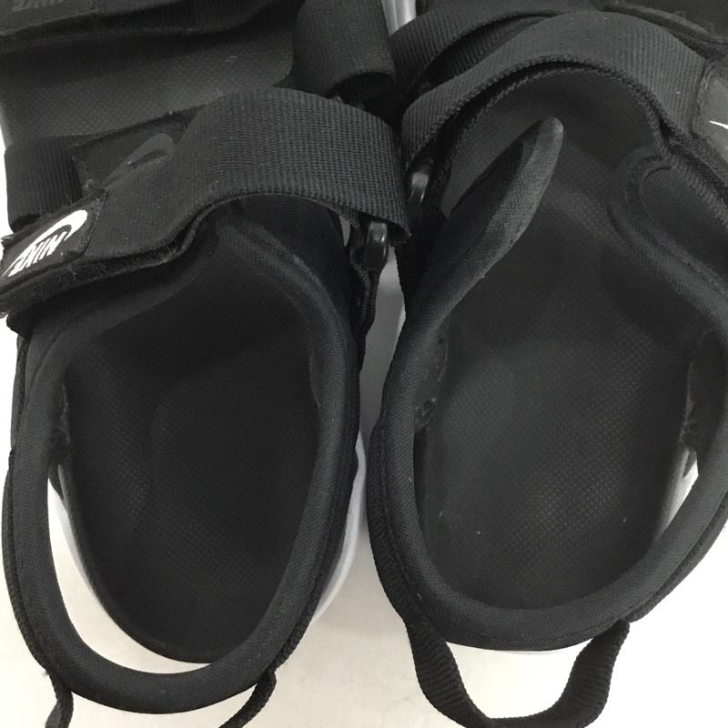 ナイキ NIKE サンダル サンダル DH0223 001 W ICON CLASSIC SANDAL 25cm 25.0cm ロゴ、文字 黒 / ブラック / X 白 / ホワイト /  レディース USED 古着 中古 10144830