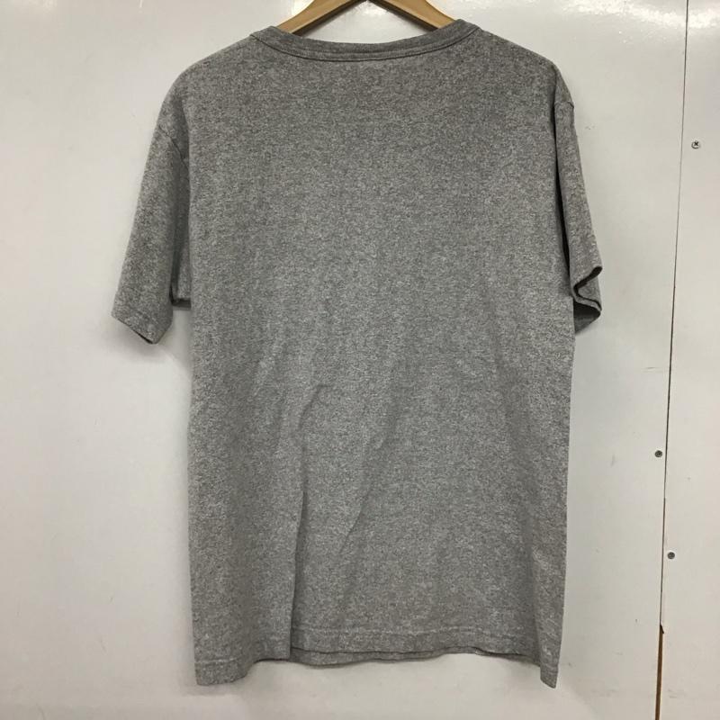 チャンピオン Champion Tシャツ 半袖 半袖カットソー プリントTシャツ クルーネックカットソー M ロゴ、文字 灰 / グレー /  メンズ USED 古着 中古 10144866