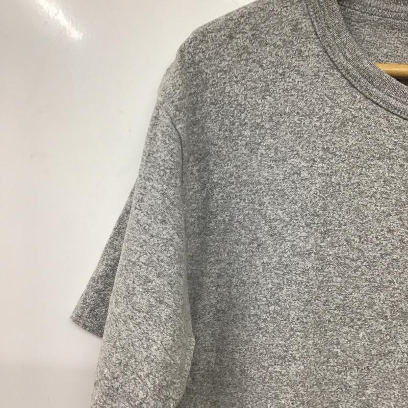 チャンピオン Champion Tシャツ 半袖 半袖カットソー プリントTシャツ クルーネックカットソー M ロゴ、文字 灰 / グレー /  メンズ USED 古着 中古 10144866