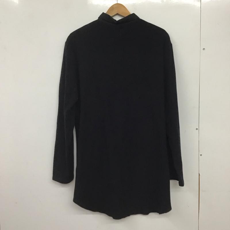 グラム glamb カットソー 長袖 長袖カットソー カラーシャツ 長袖シャツ 2 無地 黒 / ブラック /  メンズ USED 古着 中古 10144872