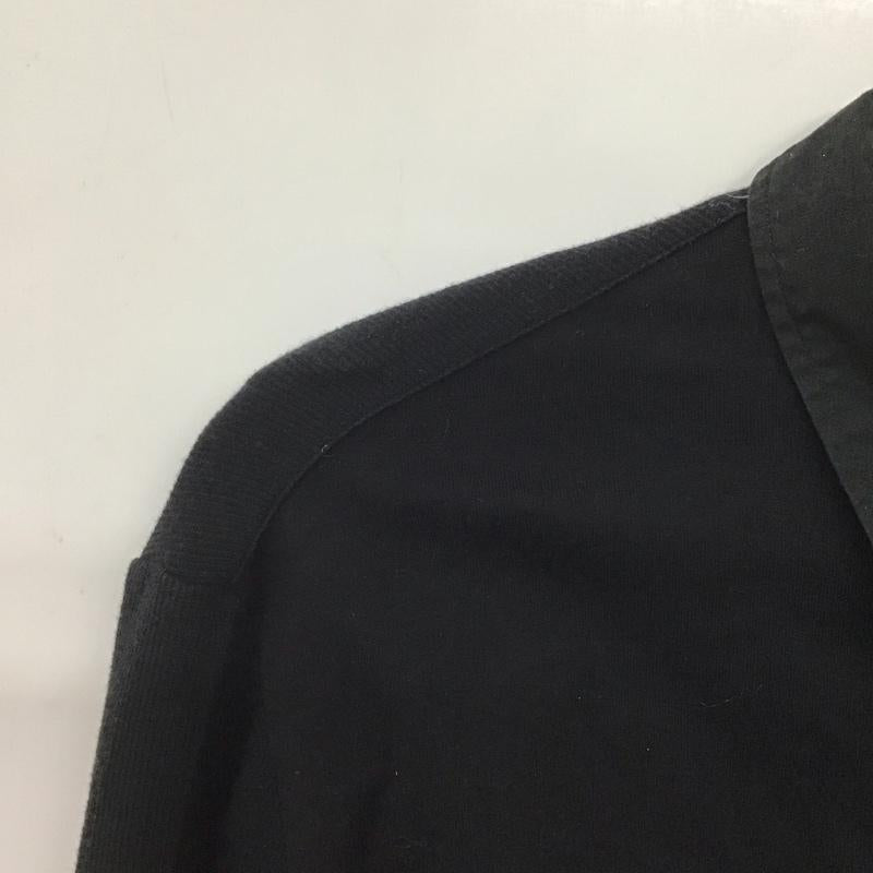 グラム glamb カットソー 長袖 長袖カットソー カラーシャツ 長袖シャツ 2 無地 黒 / ブラック /  メンズ USED 古着 中古 10144872