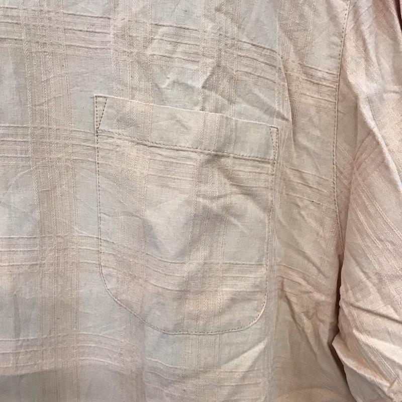 古着 USED シャツ、ブラウス 半袖 半袖シャツ カラーシャツ ポケットシャツ 古着 総柄 橙 / オレンジ /  メンズ USED 古着 中古 10144876