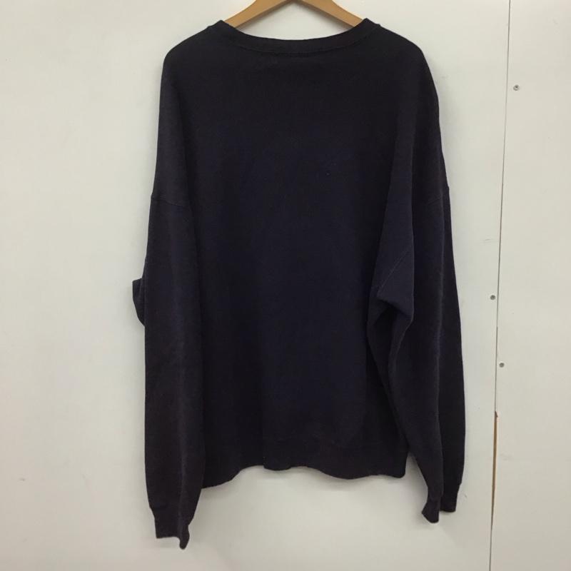 レミ レリーフ REMI RELIEF トレーナー 長袖 M 無地 紺 / ネイビー /  メンズ USED 古着 中古 10144882
