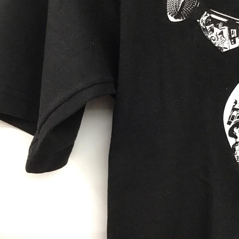 ステューシー STUSSY Tシャツ 半袖 S ロゴ、文字 X プリント 黒 / ブラック /  メンズ USED 古着 中古 10144883
