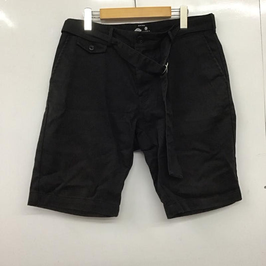 ディッキーズ Dickies パンツ ショートパンツ ショートパンツ ハーフパンツ カジュアルパンツ L ロゴ、文字 黒 / ブラック /  メンズ USED 古着 中古 10144884