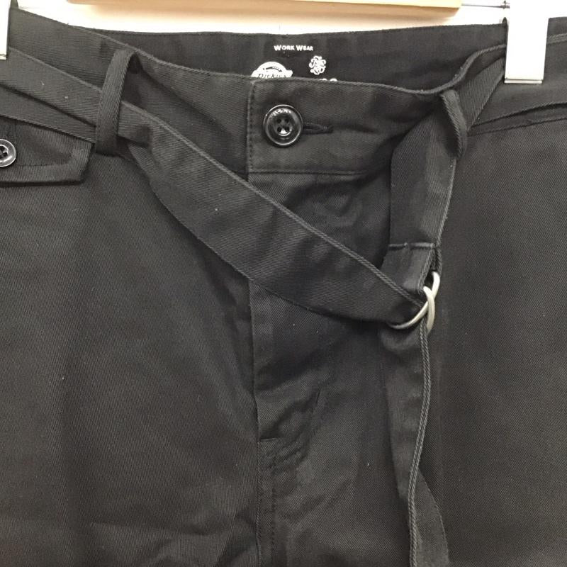 ディッキーズ Dickies パンツ ショートパンツ ショートパンツ ハーフパンツ カジュアルパンツ L ロゴ、文字 黒 / ブラック /  メンズ USED 古着 中古 10144884