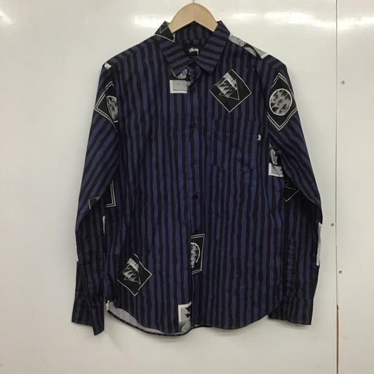 ステューシー STUSSY シャツ、ブラウス 長袖 S  マルチカラー / マルチカラー /  メンズ USED 古着 中古 10144887